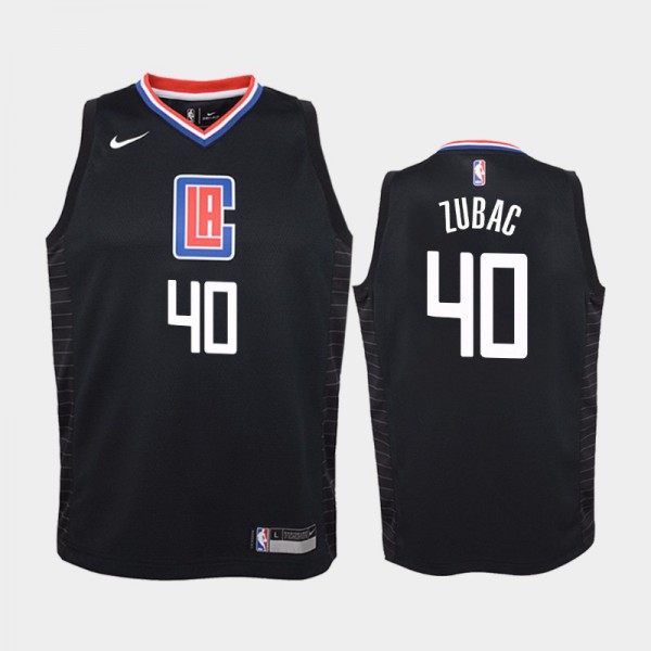 Ivica Zubac Los Angeles Clippers #40 Youth Statement 18-19 Jersey - Black