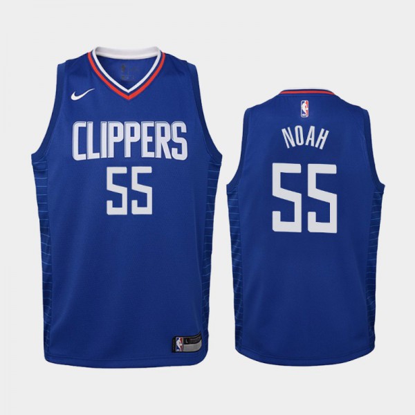 Joakim Noah Los Angeles Clippers #55 Youth Icon 2019-20 Jersey - Blue