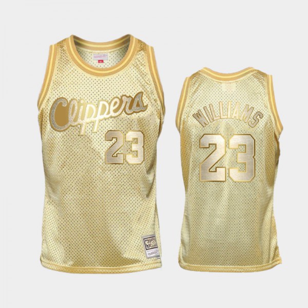 Lou Williams Los Angeles Clippers #23 Men's Midas SM Limited Jersey - Gold